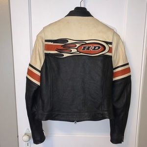 Women’s Leather Harley Davidson Biker Jacket